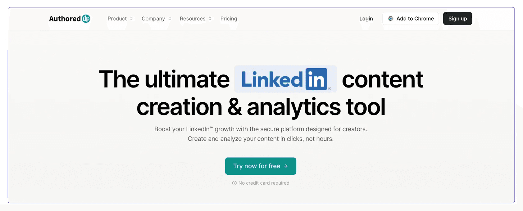 AuthoredUp for LinkedIn
