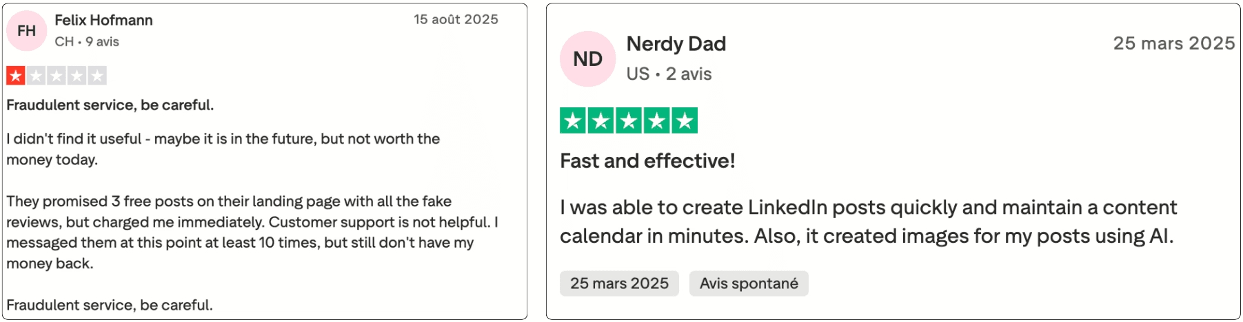Valoraciones de EasyGen en Trustpilot
