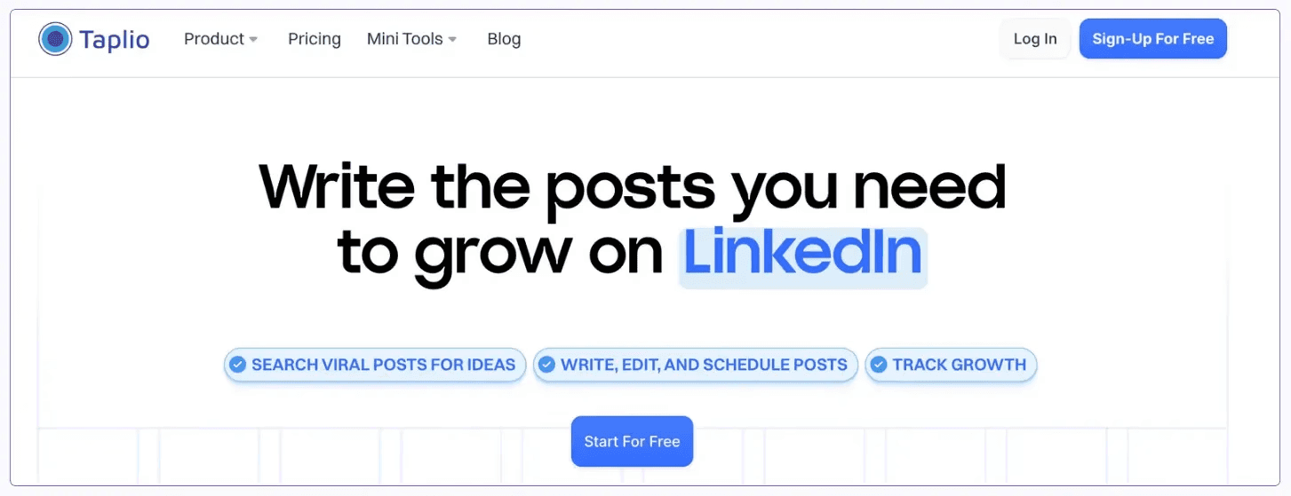 Taplio for LinkedIn