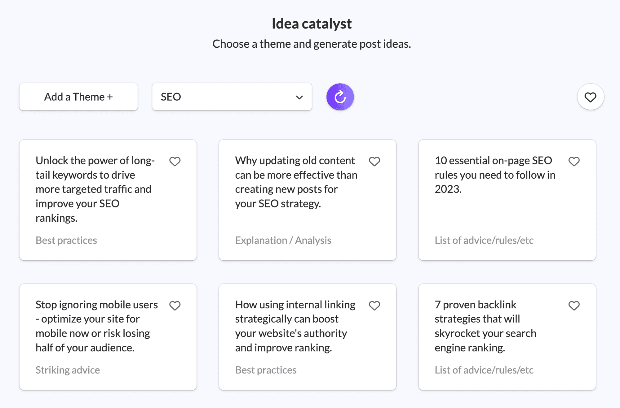 Magicpost idea generator