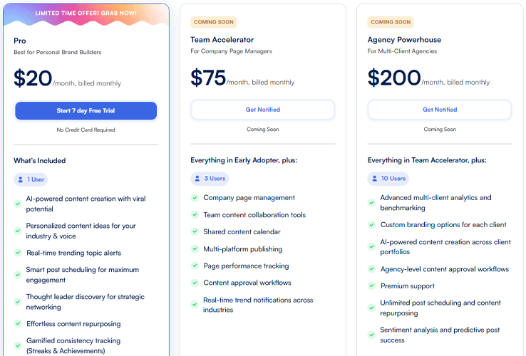SocialPilot pricing
