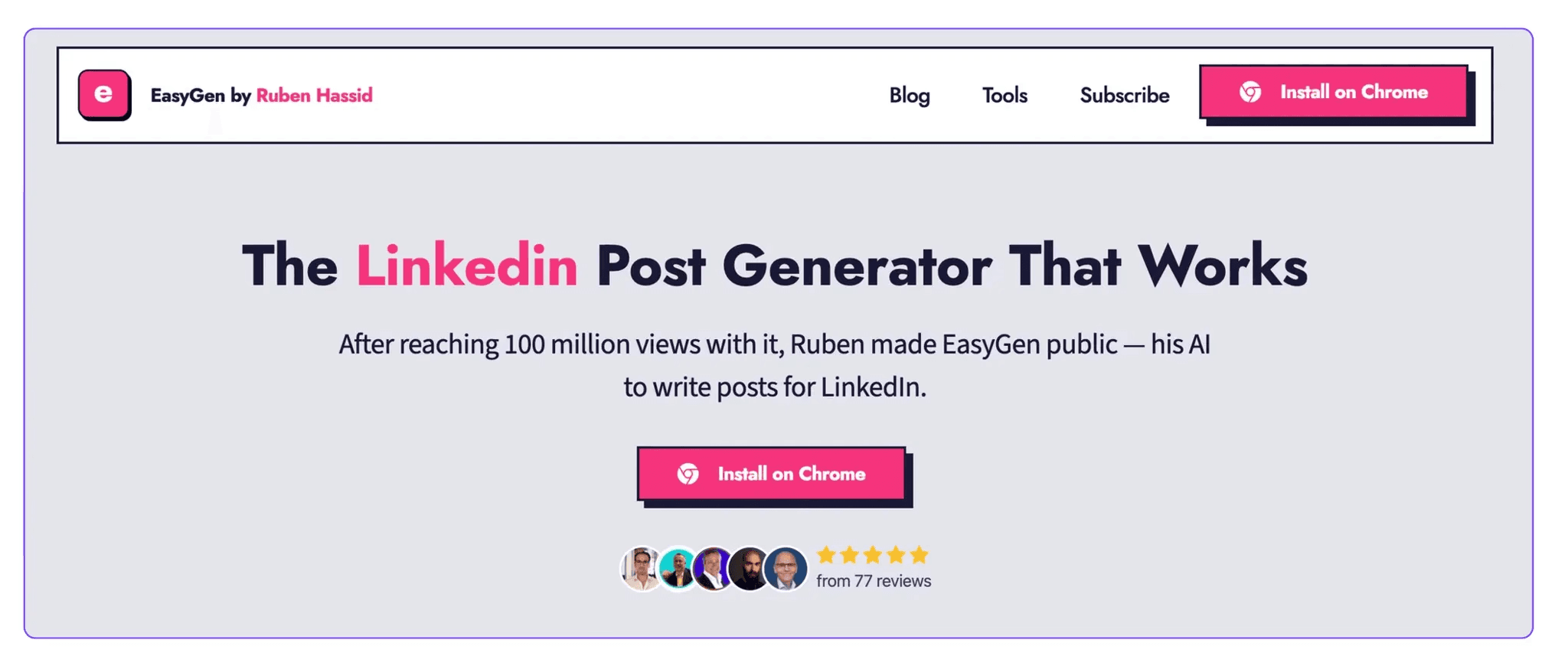 Easygen for LinkedIn