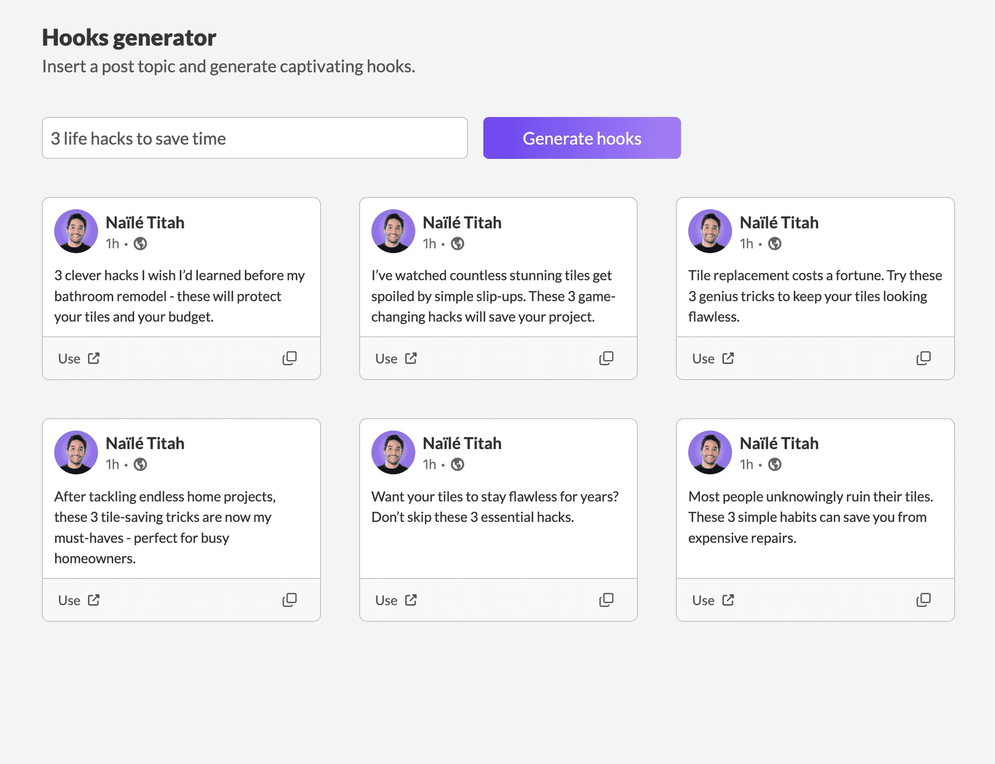 Generador de ganchos de MagicPost