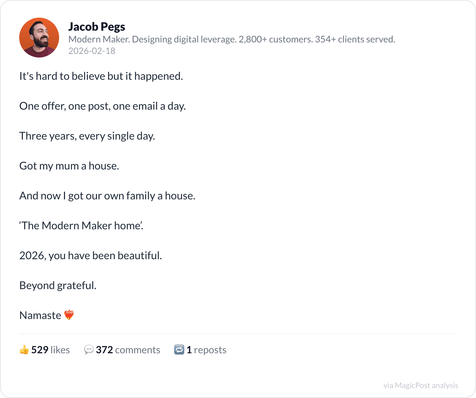 Jacob Pegs's satirical take on AI automation hype