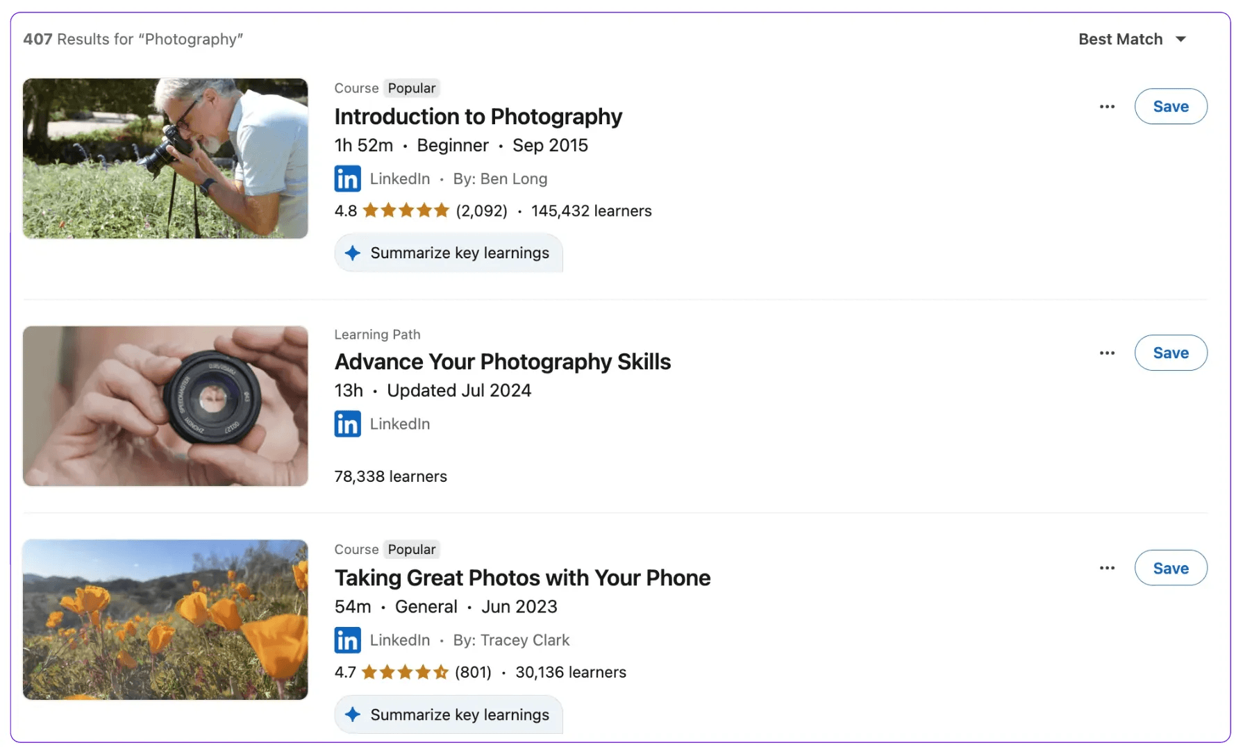 creative courses in linkedin learning